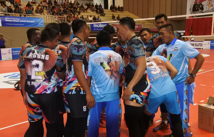 Tim Voli Putra Batik Port Numbay Tumbang di Delapan Besar